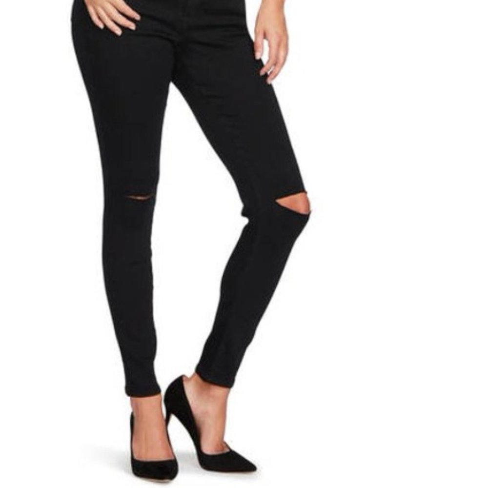 Black Daisy Junior Bille Jegging in Black -Size 15